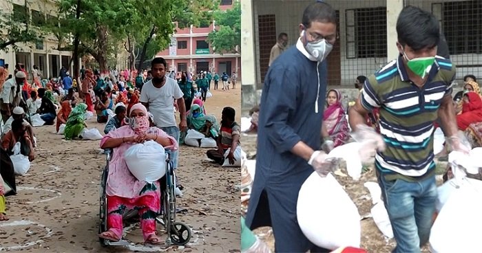 ২০ হাজার পরিবারকে ত্রাণ সামগ্রী বিতরণ কার্যক্রম শুরু