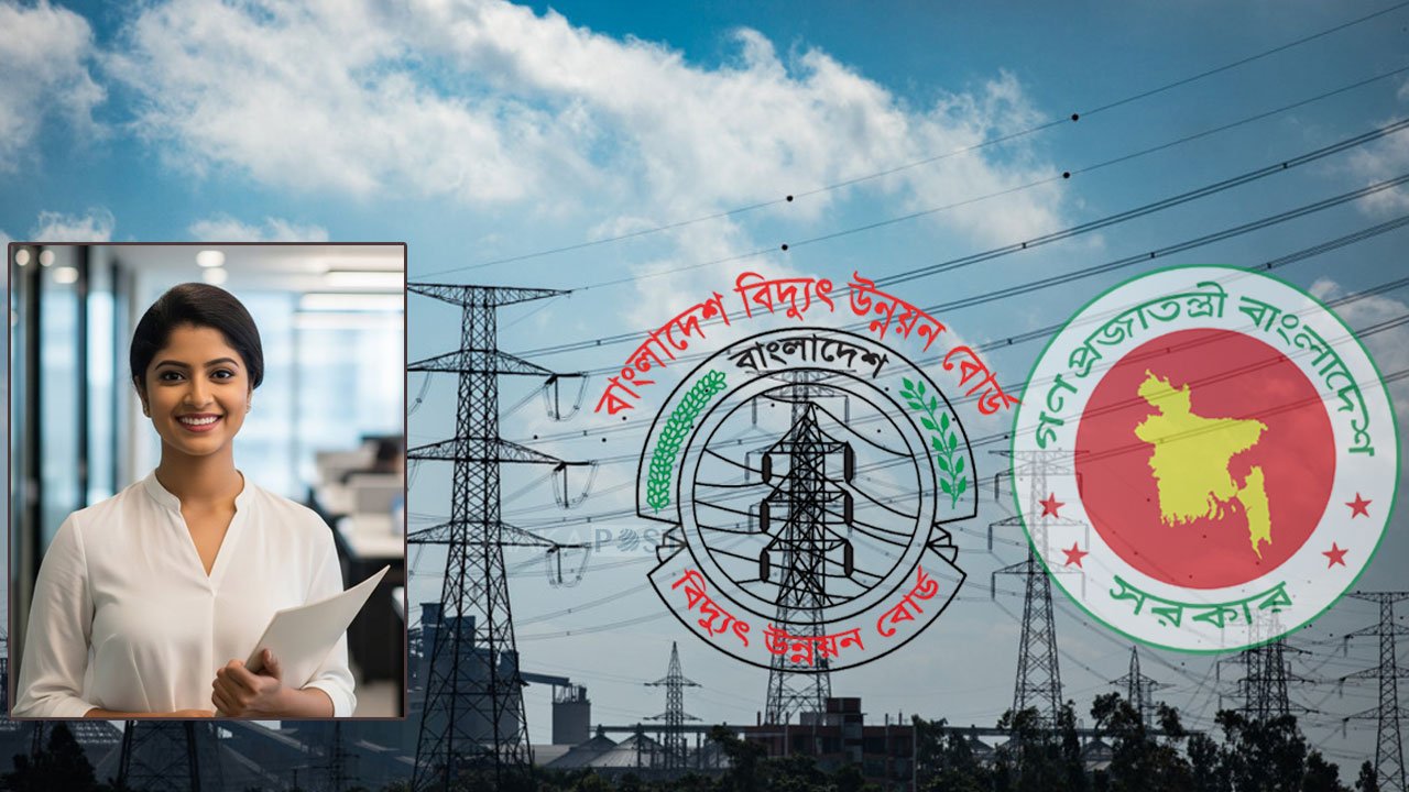 বিদ্যুৎ উন্নয়ন বোর্ডে নিয়োগ বিজ্ঞপ্তি, আবেদন অনলাইনে