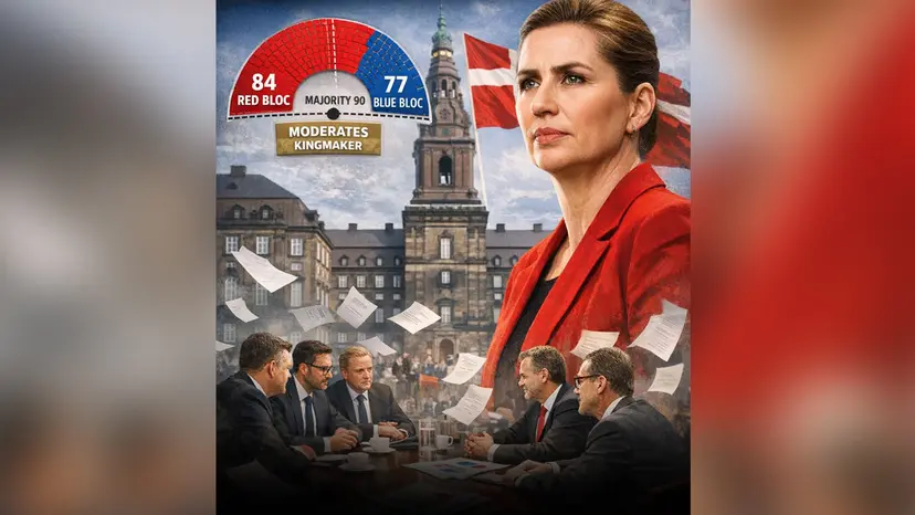 ডেনমার্কে জাতীয় নির্বাচন : ফের জোট সরকার গঠনের পথে সোশ্যাল ডেমোক্র্যাটরা ডেনমার্কে জাতীয় নির্বাচন : ফের জোট সরকার গঠনের পথে সোশ্যাল ডেমোক্র্যাটরা