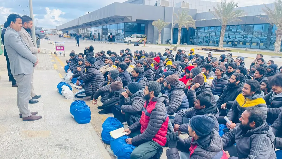 লিবিয়া থেকে ১৭৫ জনকে দেশে প্রত্যাবাসন লিবিয়া থেকে ১৭৫ জনকে দেশে প্রত্যাবাসন