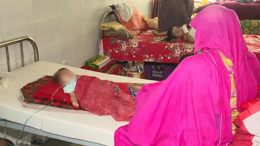 কুষ্টিয়ায় ঠান্ডাজনিত উপসর্গ নিয়ে ৯৭ শিশু হাসপাতালে, ১৯ শিশুর হাম সন্দেহ কুষ্টিয়ায় ঠান্ডাজনিত উপসর্গ নিয়ে ৯৭ শিশু হাসপাতালে, ১৯ শিশুর হাম সন্দেহ