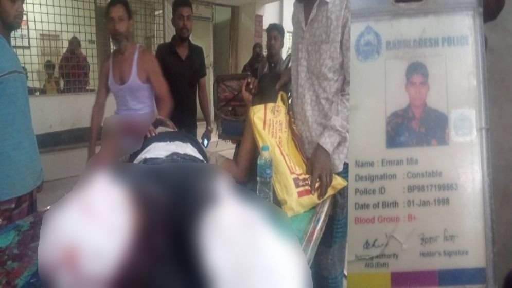 নওগাঁয় চলন্ত ট্রেন থেকে নামতে গিয়ে পুলিশ সদস্যের দুই পা বিচ্ছিন্ন