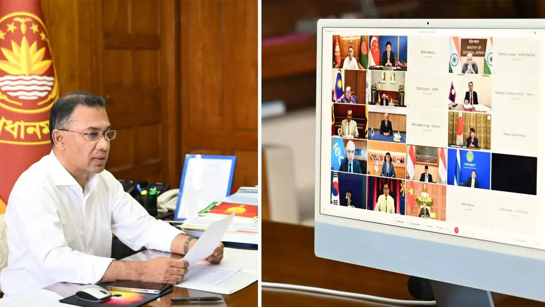 এশিয়া জিরো এমিশন সম্মেলনে বক্তব্য দিয়েছেন প্রধানমন্ত্রী