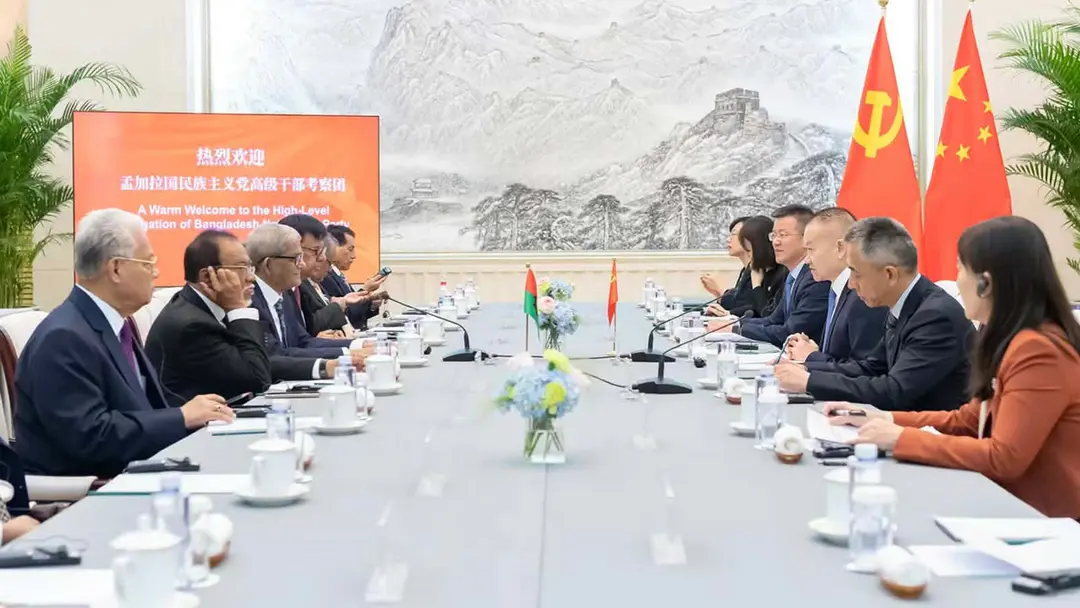 বিএনপি প্রতিনিধিদলের সঙ্গে চীনের শীর্ষ নেতৃত্বের দ্বিপাক্ষিক সভা