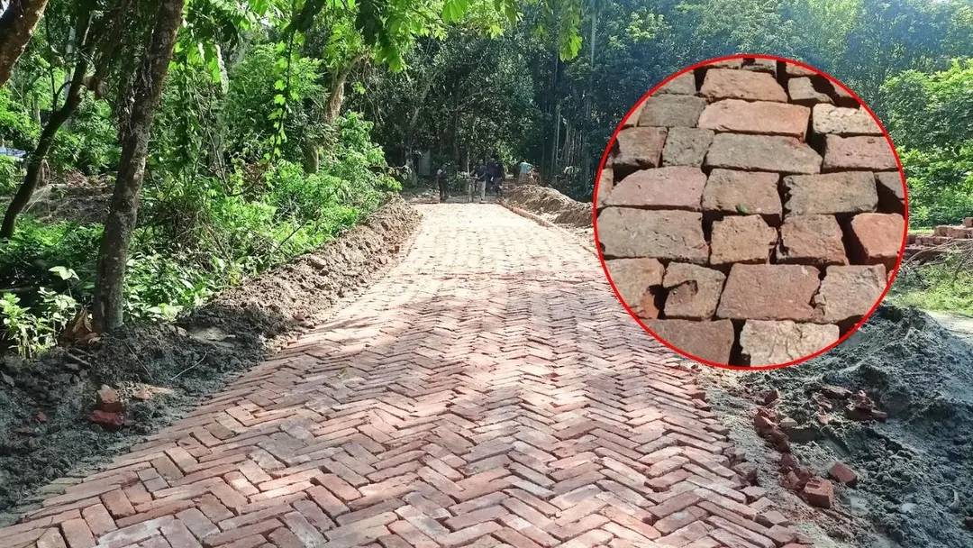শ্রীপুরে এইচবিবি সড়ক নির্মাণে অনিয়মের অভিযোগ, স্থানীয়দের তীব্র ক্ষোভ