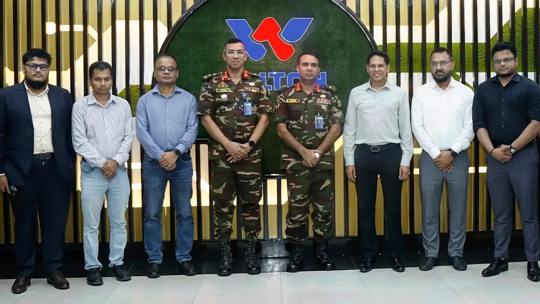 ওয়ালটনের প্রযুক্তি ও উৎপাদন সক্ষমতায় মুগ্ধ মিলিটারি ইঞ্জিনিয়ার সার্ভিসেস